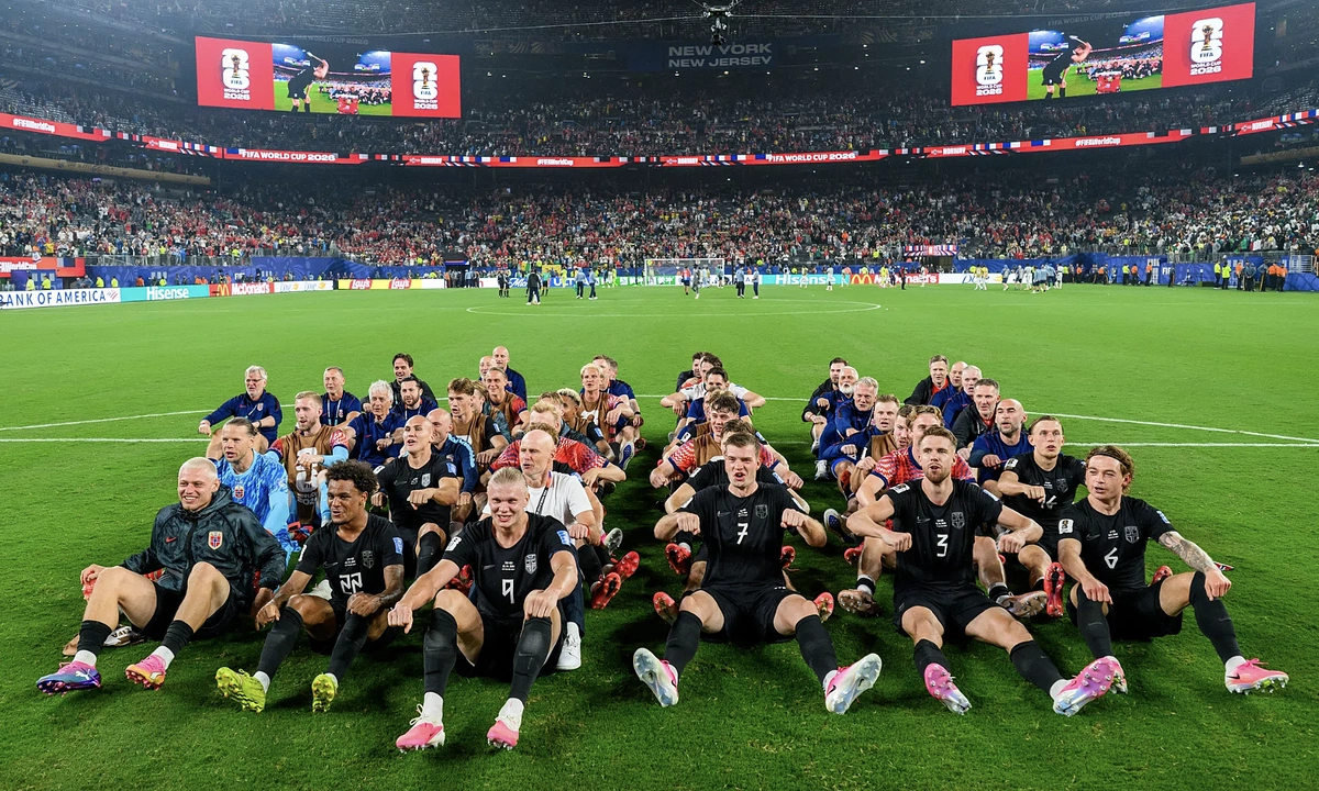 Màn ăn mừng độc nhất của Na Uy khi vượt qua vòng bảng World Cup - hình ảnh - betokfun.vip Màn ăn mừng độc nhất của Na Uy khi vượt qua vòng bảng World Cup - hình ảnh - betokfun.vip